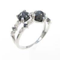 K18WG ダイヤモンドリング