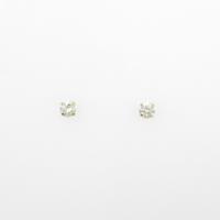 【リメイク】K18YG ソリティア ダイヤモンドピアス10％引き