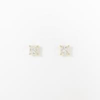 【リメイク】K18YG ダイヤモンドピアス 0．306ct・0．309ct・G?H・VG1?SI1