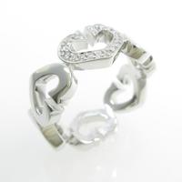 カルティエ Cハート 1P リング