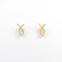 K18YG ダイヤモンドピアス