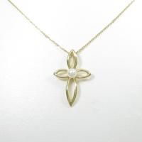 ミキモト クロス アコヤパールネックレス