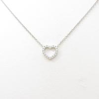 ティファニー メトロ ハート ミニ ネックレス