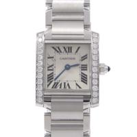 カルティエ W4TA0008 タンクフランセーズ／D クォーツ