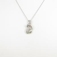 K10WG ダイヤモンドネックレス