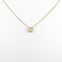 K18YG ダイヤモンドネックレス