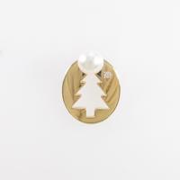 ミキモト アコヤパールブローチ