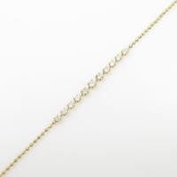 K18YG ダイヤモンドブレスレット