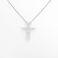 PT クロス ダイヤモンドネックレス