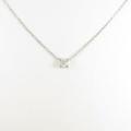 カルティエ Cセッティング ネックレス 0．30ct・G・VVS1・VG
