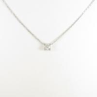 カルティエ Cセッティング ネックレス 0．30ct・G・VVS1・VG