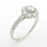 プラチナダイヤモンドリング 0．276ct・F・SI2・VG
