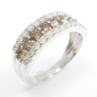 K18WG ダイヤモンドリング