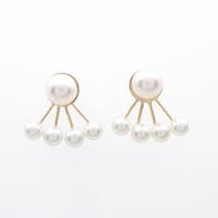 K18YG 2WAY アコヤパールピアス