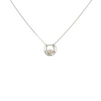 PT ホースシュー ダイヤモンドネックレス