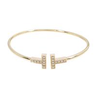 ティファニー Tワイヤー バングル