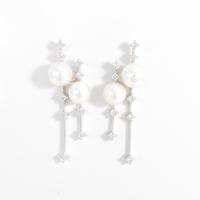 K18WG アコヤパールピアス