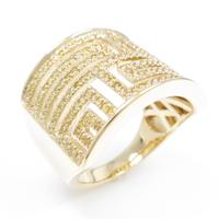 K18YG ダイヤモンドリング