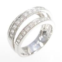 K18WG ダイヤモンドリング