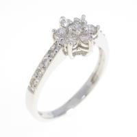 750WG ダイヤモンドリング