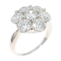 PT フラワー ダイヤモンドリング