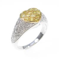 ピキョッティ ハート ダイヤモンドリング