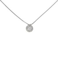 【新品】プラチナダイヤモンドネックレス 0．294ct・F・SI2・GOOD