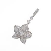 モニッケンダム フラワー ダイヤモンドペンダント