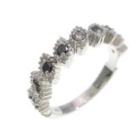 K18WG ダイヤモンドピンキーリング5％引き