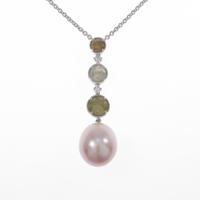 K18WG タンスイパールネックレス5％引き