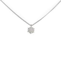 【リメイク】プラチナダイヤモンドネックレス 0．417ct・D・VS2・VG