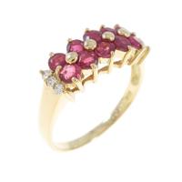 K18YG ルビーリング