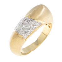 K18YG／K18WG ダイヤモンドリング