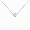 ティファニー バイザヤード ネックレス 0．29ct・F・VS2・3EXT
