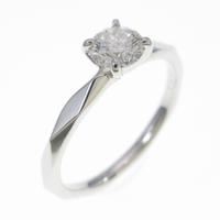 【リメイク】プラチナダイヤモンドリング 0．315ct・G・SI1・VG