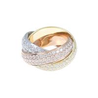 カルティエ トリニティ ラージモデル リング