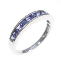 K18WG タンザナイトリング