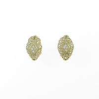 K18YG ダイヤモンドピアス