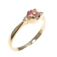 K18YG トルマリンリング