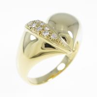 K18YG ダイヤモンドリング