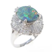 PT ブラックオパールリング