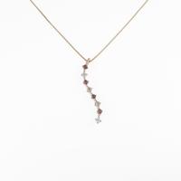 K18PG トルマリンネックレス