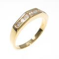 18KYG ダイヤモンドリング
