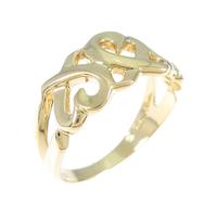 ティファニー トリプルラビングハート リング