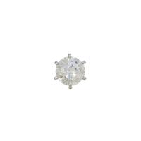 【リメイク】プラチナ／ST ダイヤモンドピアス 1．808ct・H・I1・GOOD 片耳