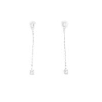 【リメイク】K18WG ダイヤモンドピアス