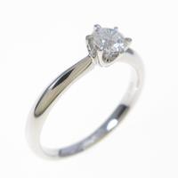【リメイク】プラチナダイヤモンドリング 0．254ct・D・VVS1・3EXT H＆C