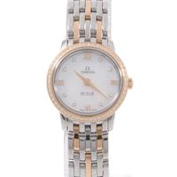 オメガ 424．25．24．60．55．002 デ・ビル プレステージ RGコンビ／D・8P クォーツ