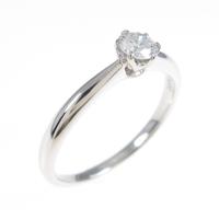 プラチナダイヤモンドリング 0．234ct・F・VVS2・VG