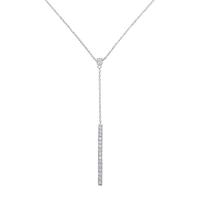 【リメイク】K18WG ダイヤモンドネックレス